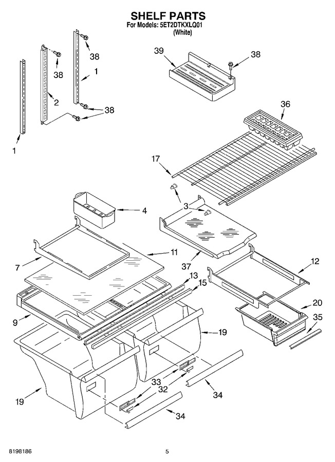 Diagram for 5ET2DTKXLQ01