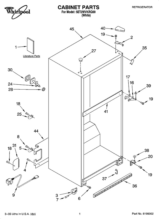 Diagram for 5ET2WVKRQ00