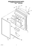 Diagram for 04 - Refrigerator Door Parts