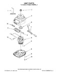 Diagram for 01 - Unit Parts