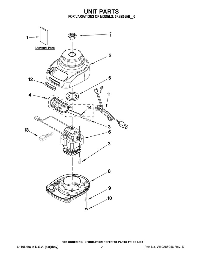 Diagram for 5KSB555BOB0