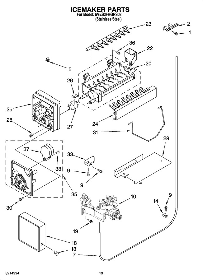 Diagram for 5VES3FHGRS02