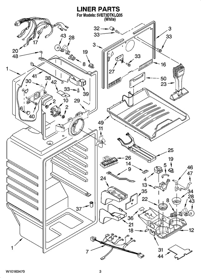 Diagram for 5VET3DTKLQ05