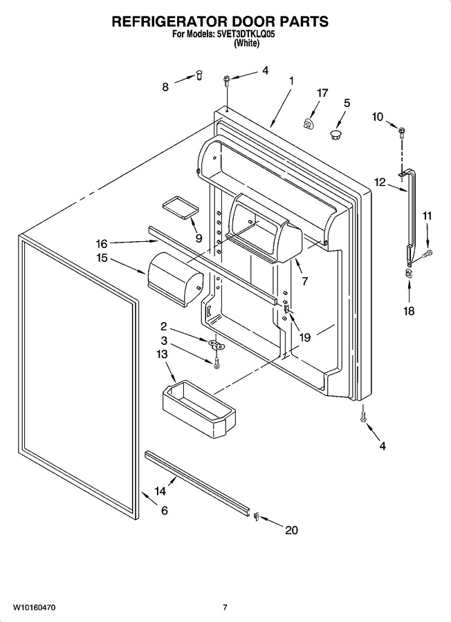 Diagram for 5VET3DTKLQ05