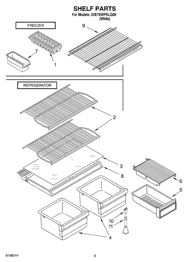 Diagram for 5VET6WPKLQ00