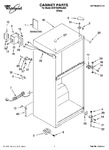 Diagram for 01 - Cabinet Parts