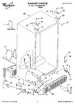 Diagram for 01 - Cabinet Parts