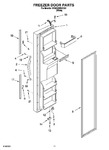 Diagram for 07 - Freezer Door Parts