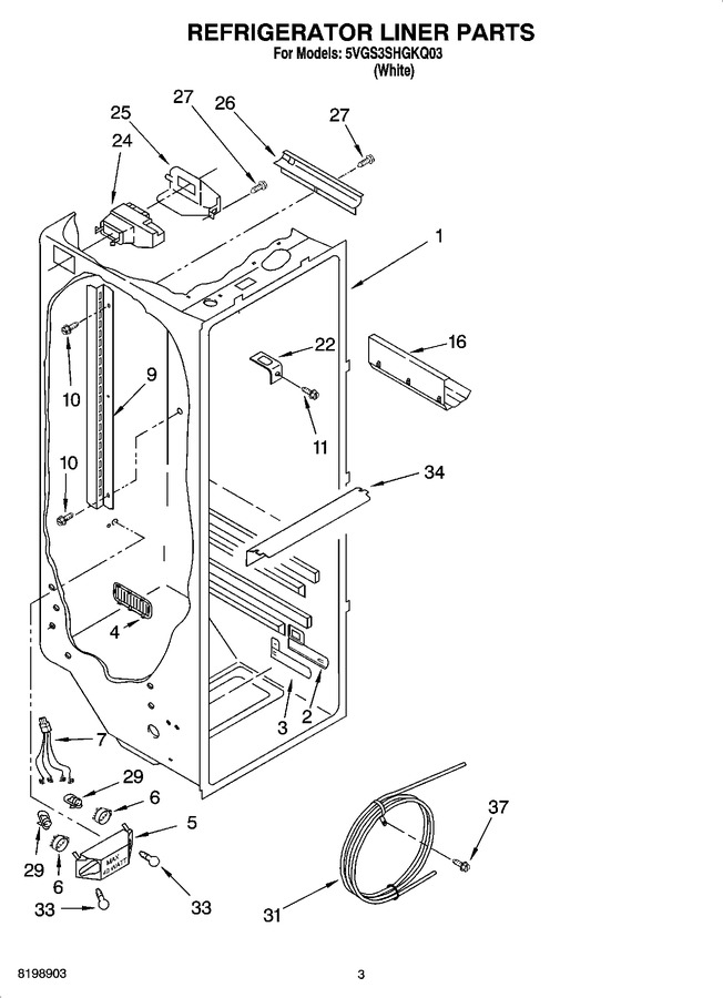 Diagram for 5VGS3SHGKQ03