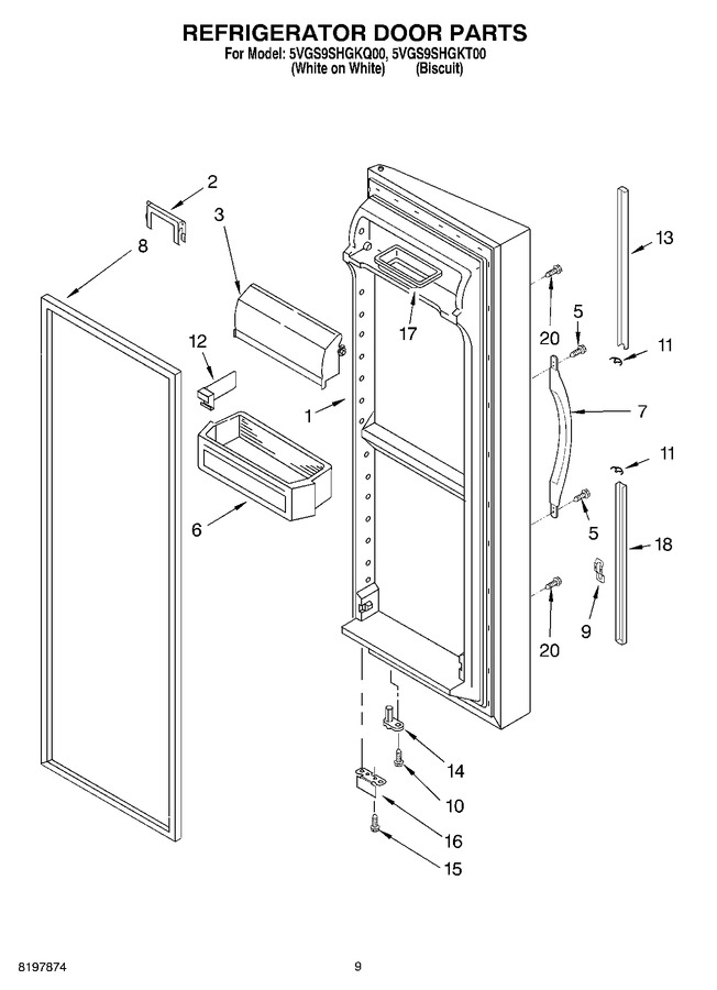 Diagram for 5VGS9SHGKQ00