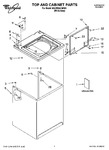 Diagram for 01 - Top And Cabinet Parts