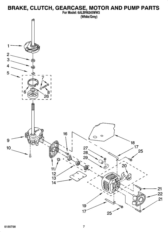 Diagram for 6ALBR6245MW3