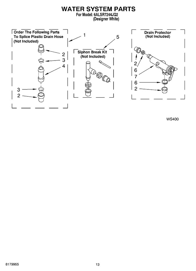 Diagram for 6ALSR7244JQ2