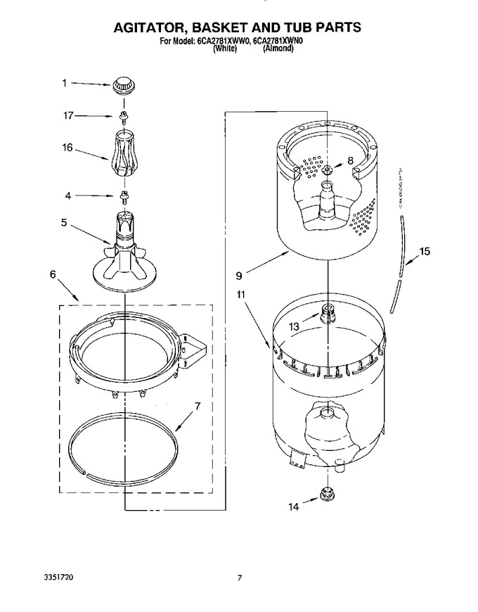 Diagram for 6CA2781XWN0