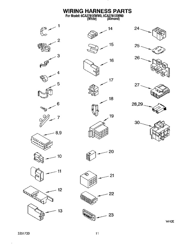 Diagram for 6CA2781XWG0