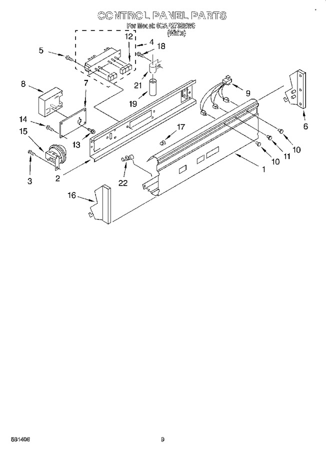 Diagram for 6CAP2762EW0