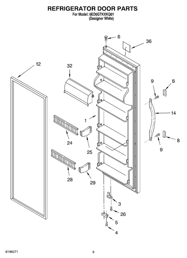 Diagram for 6ED0GTKXKQ01