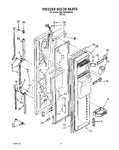 Diagram for 07 - Freezer Door