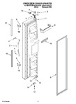 Diagram for 08 - Freezer Door Parts