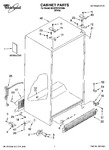 Diagram for 01 - Cabinet Parts