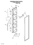 Diagram for 06 - Freezer Door Parts