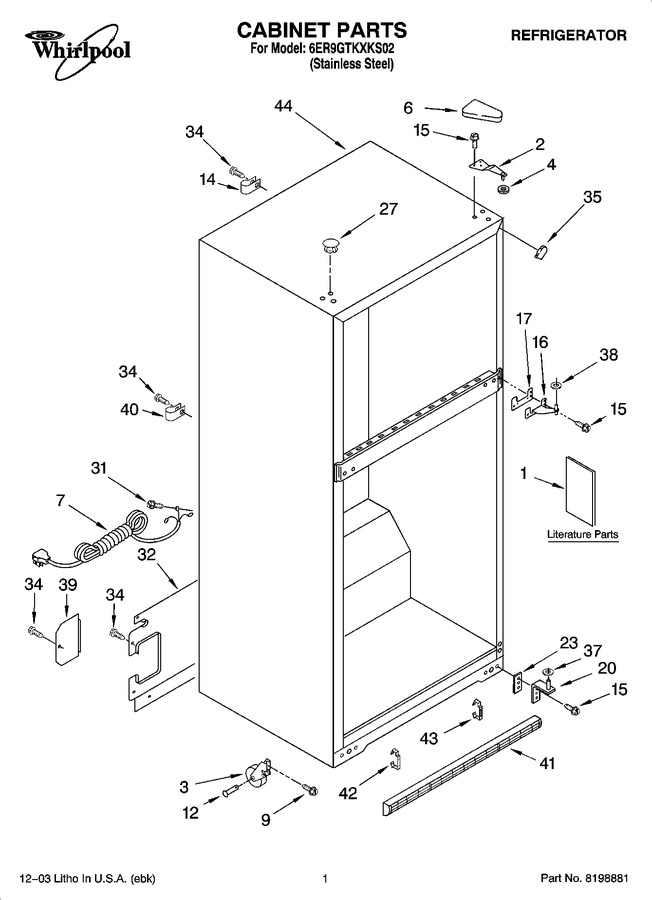 Diagram for 6ER9GTKXKS02