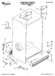 Diagram for 01 - Cabinet Parts