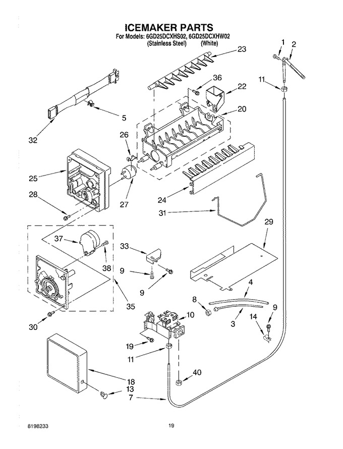 Diagram for 6GD25DCXHW02