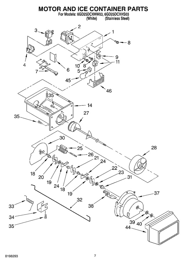 Diagram for 6GD25DCXHS03