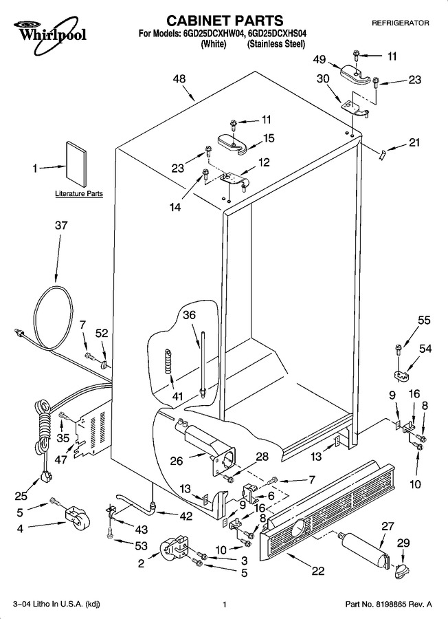 Diagram for 6GD25DCXHW04