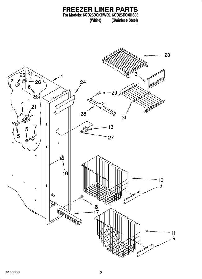 Diagram for 6GD25DCXHS05