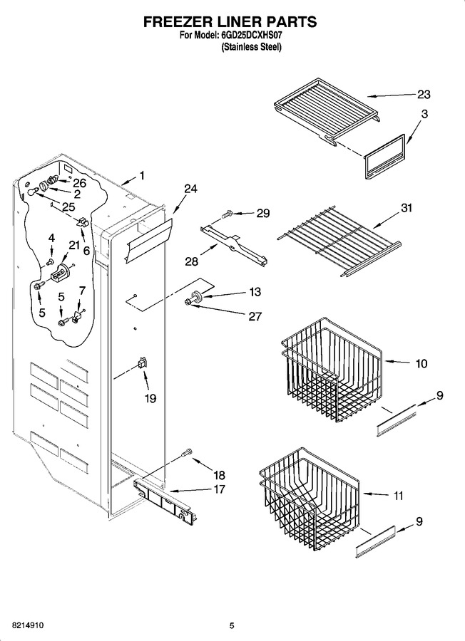 Diagram for 6GD25DCXHS07