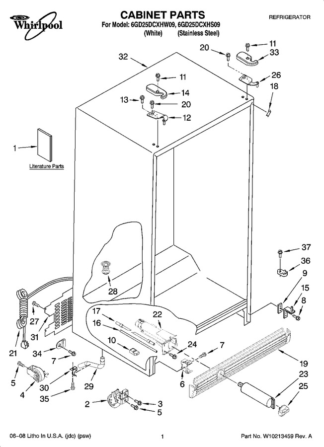 Diagram for 6GD25DCXHS09