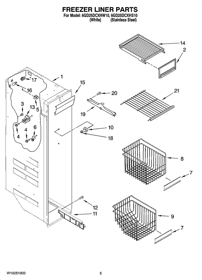 Diagram for 6GD25DCXHS10