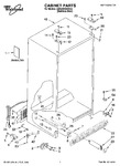 Diagram for 01 - Cabinet Parts