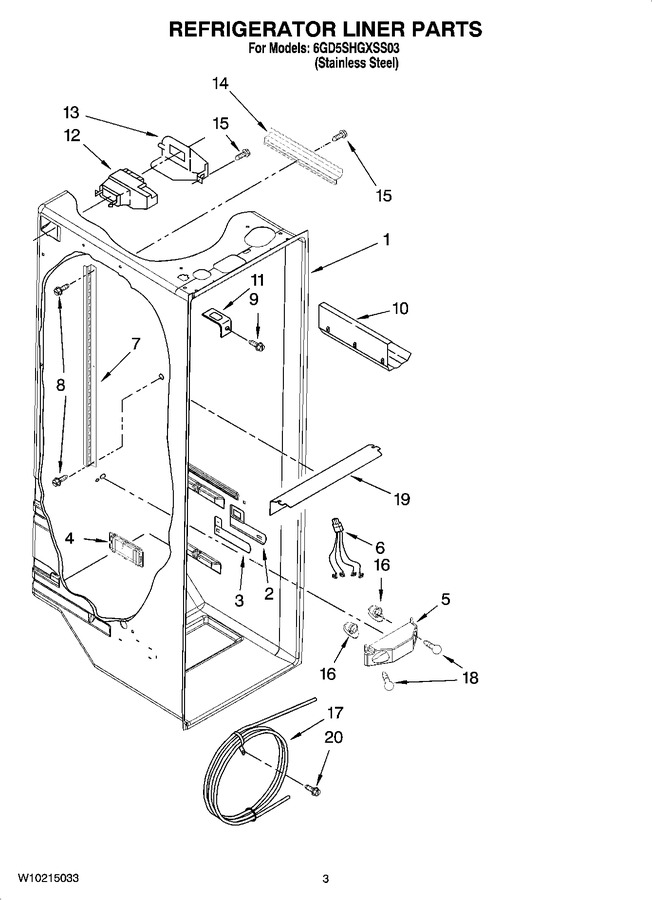 Diagram for 6GD5SHGXSS03