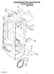 Diagram for 02 - Refrigerator Liner Parts