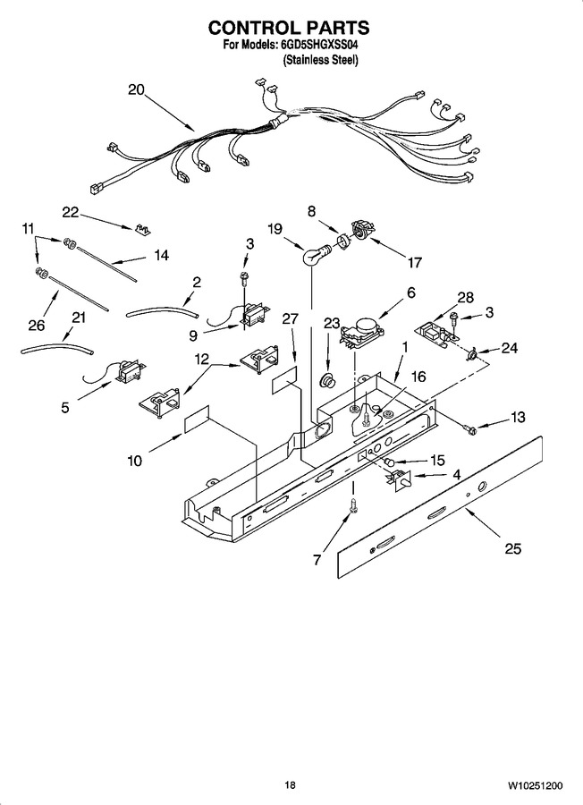 Diagram for 6GD5SHGXSS04