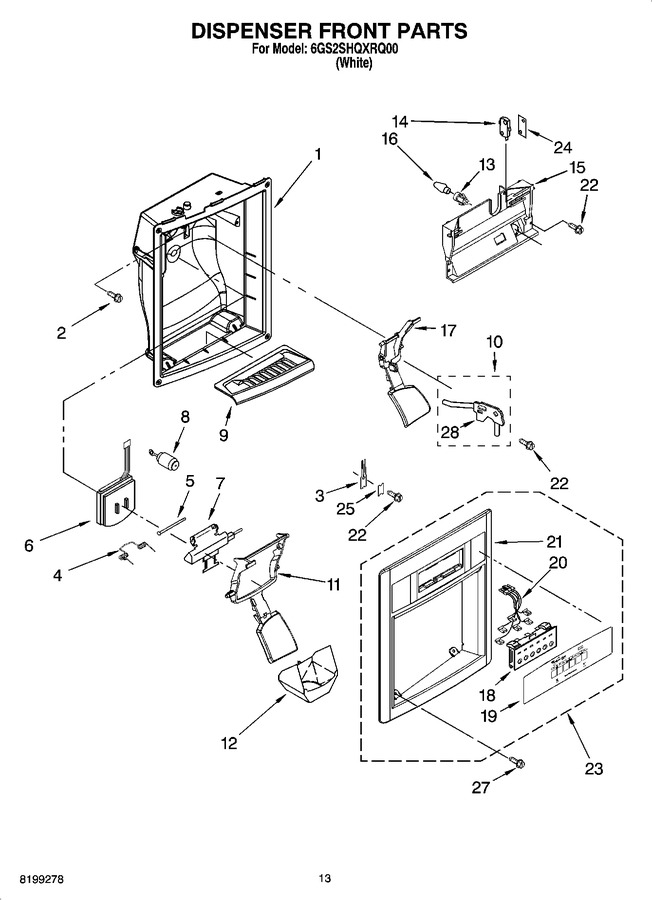 Diagram for 6GS2SHQXRQ00