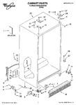 Diagram for 01 - Cabinet Parts