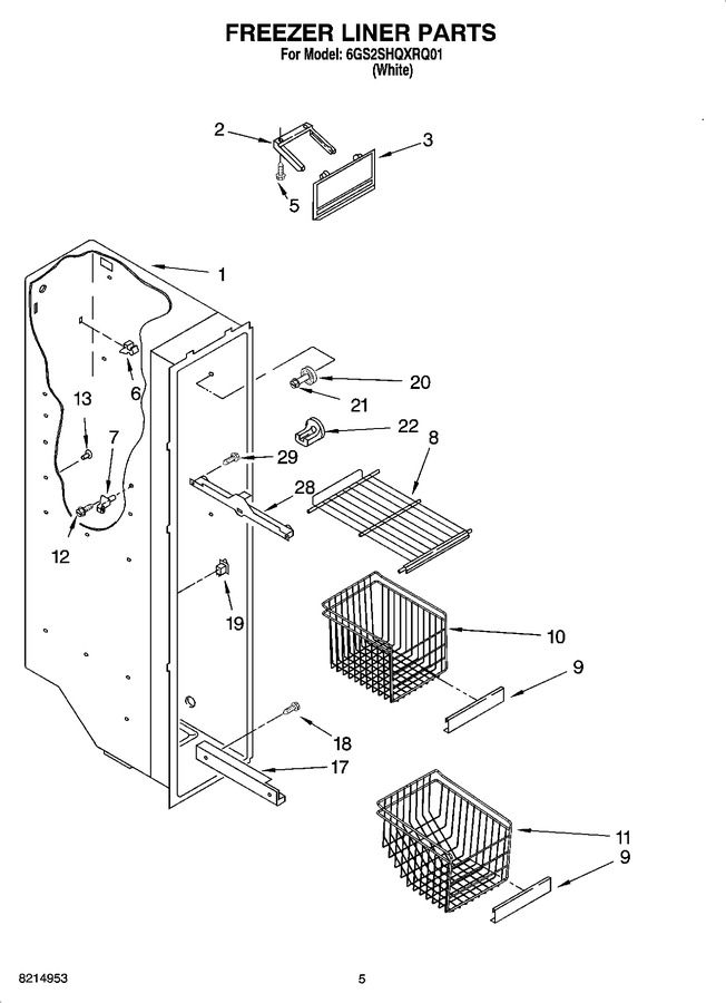 Diagram for 6GS2SHQXRQ01