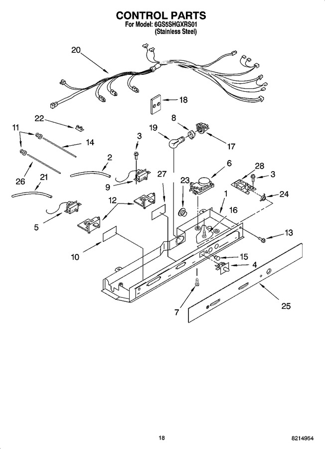 Diagram for 6GS5SHGXRS01