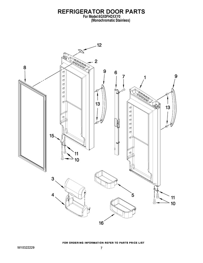 Diagram for 6GX0FHDXXY0