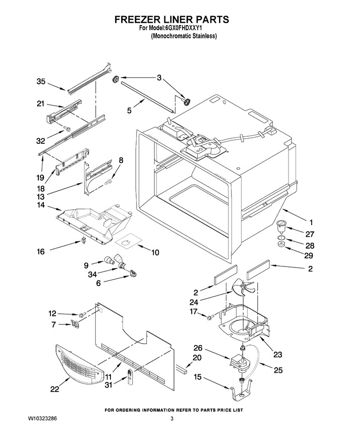 Diagram for 6GX0FHDXXY1