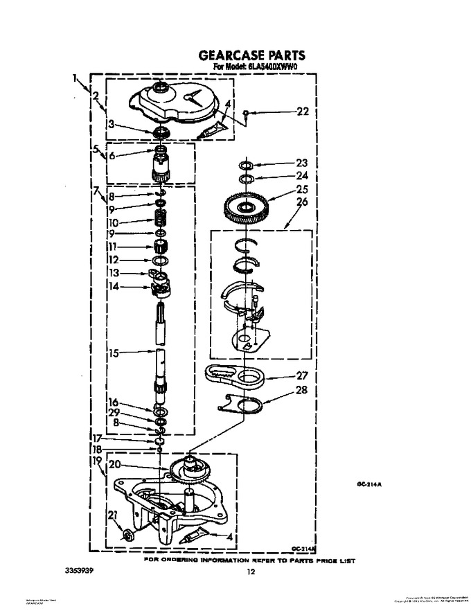 Diagram for 6LA5400XWW0