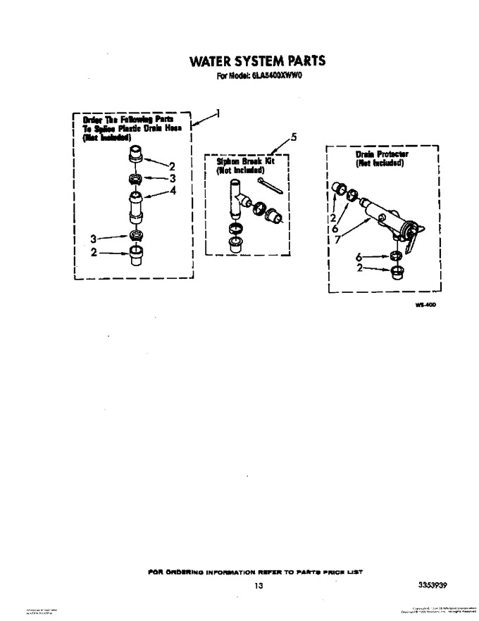 Diagram for 6LA5400XWN0