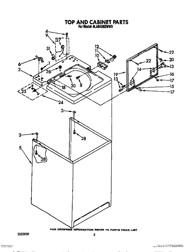 Diagram for 6LA5400XWN0