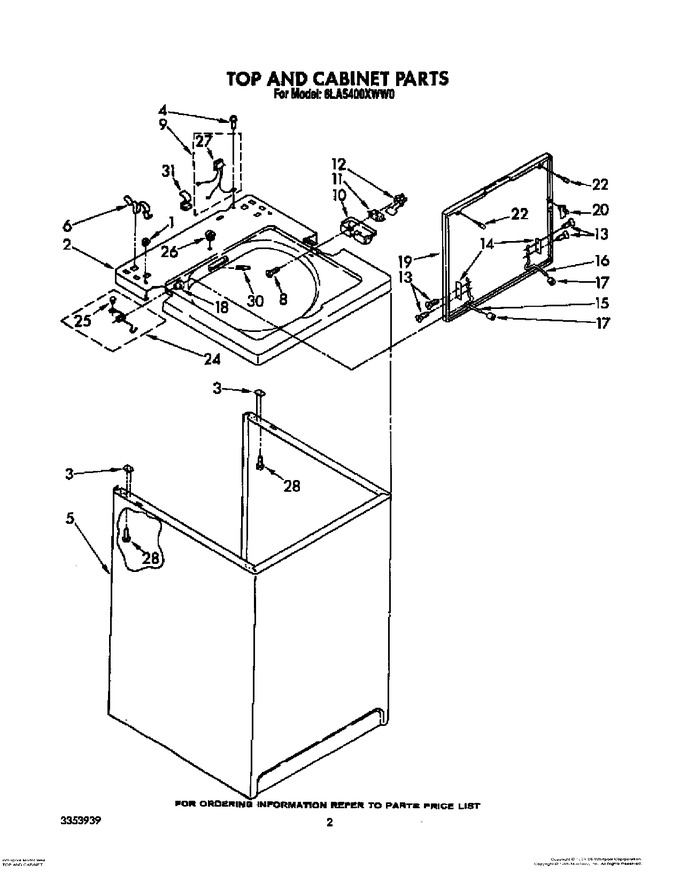 Diagram for 6LA5400XWW0