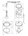 Diagram for 03 - Agitator, Basket And Tub