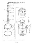 Diagram for 04 - Agitator, Basket And Tub